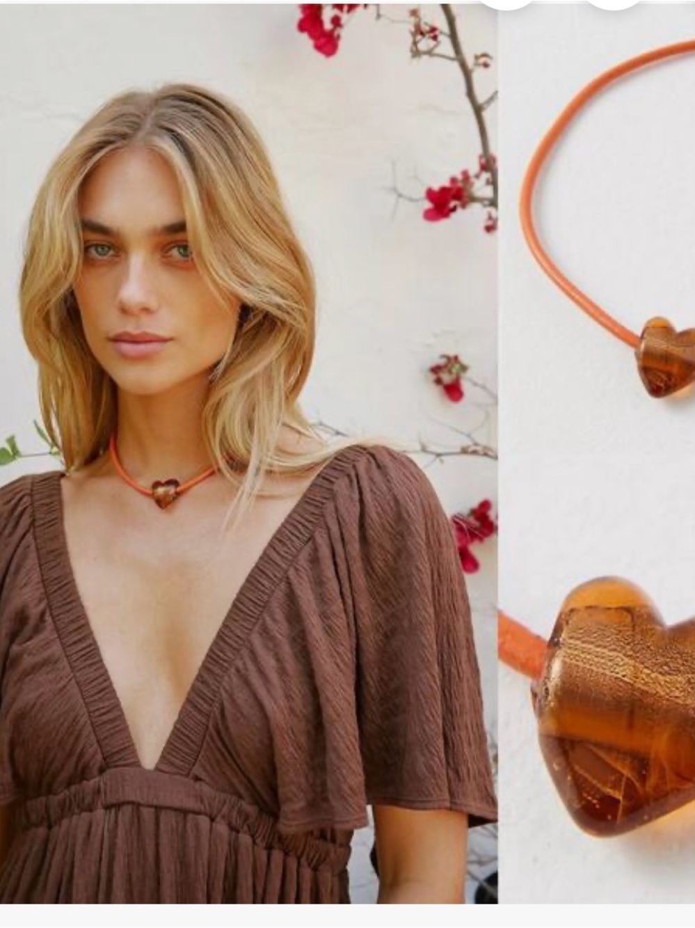 NEW Free People Under the Sea Collar Necklace Choker